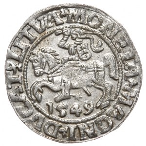 Sigismund II. Augustus, Halbpfennig 1549, Wilna - LI/LITVA