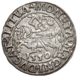 Sigismund II Augustus, Half-penny 1550, Vilnius - LI/LITVA