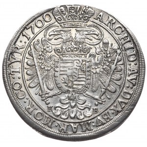 Austria, Leopold I, półtalar 1700, Kremnica