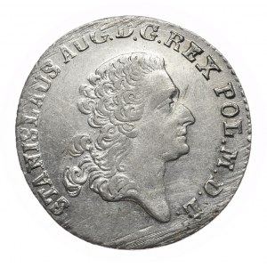 Stanislaw August Poniatowski, zlotý 1767 FS, Varšava