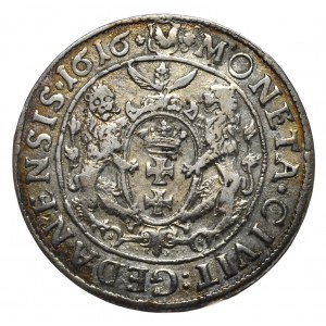 Sigismund III. Vasa, ort 1616, Danzig (Gdańsk)