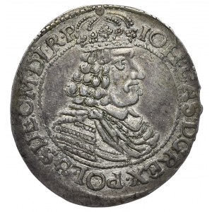 John II Casimir, ort 1664, Torun, THRVNENSIS
