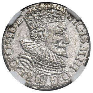 Zikmund III Vasa, trojak 1594, Malbork
