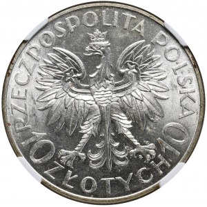Second Republic, 10 zloty 1933 Traugutt