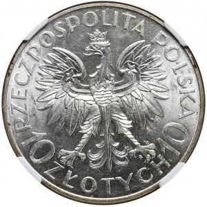 Druhá polská republika, 10 zlotých 1933 Traugutt