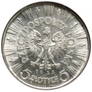 II Rzeczpospolita, 5 złotych 1935 Piłsudski