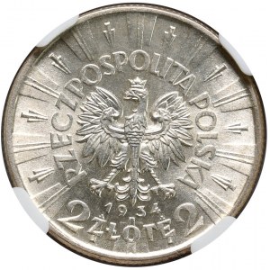 Druhá poľská republika, 2 zloté 1934 Pilsudski