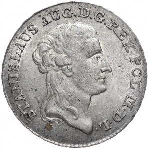 Stanisław August Poniatowski, dvouzlotá mince 1787 EB, Varšava