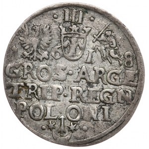 Zikmund III Vasa, Trojak 1618, Krakov