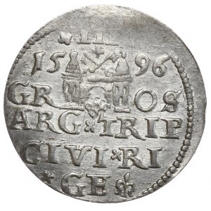 Sigismund III. Vasa, Troika 1596, Riga