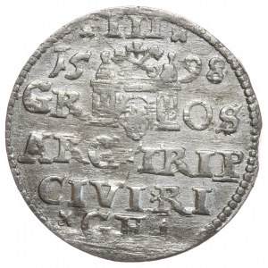 Sigismund III. Vasa, Troika 1598, Riga