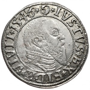 Herzogliches Preußen, Albrecht Hohenzollern, Pfennig 1546, Königsberg