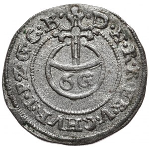 Brandenburg - Prussia, George Wilhelm, 6 kiper pennies without date