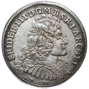 Prusko (vévodství), Fridrich III, 2/3 tolaru (gulden) 1690 B-H, Minden