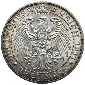 Deutschland, Preußen 3 Mark 1911 A, Berlin, 100-jähriges Jubiläum der Universität Wrocław
