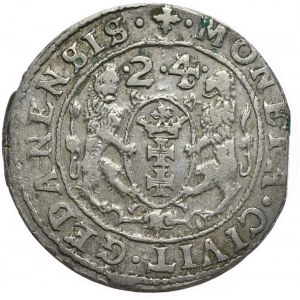 Žigmund III Vasa, ort 1624/3, Gdansk
