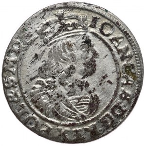 Jan Kazimierz, Sixpence 1663 AT, Krakau