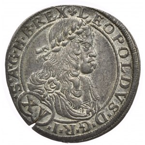 Austria, Leopold I, 15 krajcarów 1664, Wiedeń