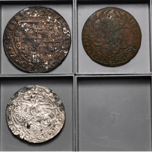 Set of 3 falses from the era - ort Bydgoszcz and 2 sixpacks Krakow