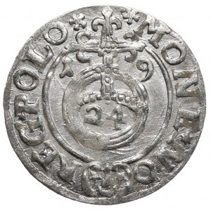 Zygmunt III Waza, półtorak 1619, Bydgoszcz, piękny