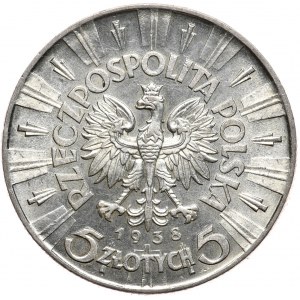 5 złotych 1938 Piłsudski