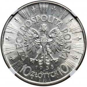 10 gold 1938 Pilsudski