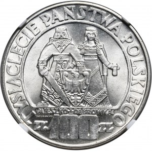 100 zloty 1966 Mieszko i Dąbrówka