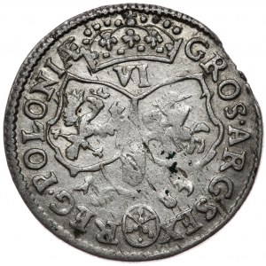 Johann III. Sobieski, Sixpence 1683, Bromberg, Wappen Jelita