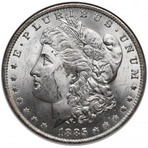 U.S., dollar 1885 Morgan, New Orleans