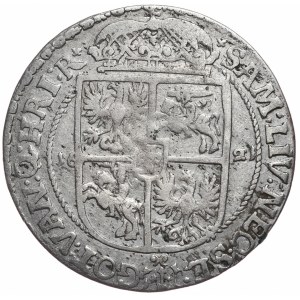 Žigmund III Vaza, ort 1621, Bydgoszcz, SIGI, bez dekorácií na zadnej strane