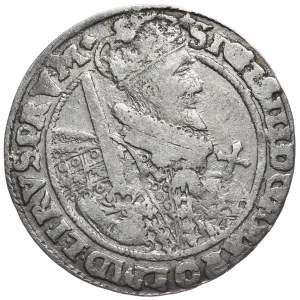 Zikmund III Vasa, ort 1622, Bydgoszcz, PRV.M+, široká koruna panovníka. Ilustrováno ve dvou katalozích !!!