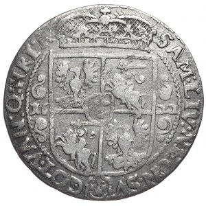 Sigismund III Vasa, ort 1622, Bydgoszcz, PRV.M+, breite Herrscherkrone. Abgebildet in zwei Katalogen !!!