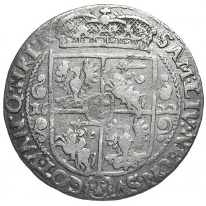 Sigismund III Vasa, ort 1622, Bydgoszcz, PRV.M+, wide crown of the ruler. Illustrated in two catalogs !!!