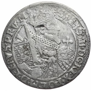 Sigismund III. Vasa, ort 1622, Bydgoszcz, PRVxM+, Interpunktion auf dem Avers in Form von Kreuzen, nicht gelistet