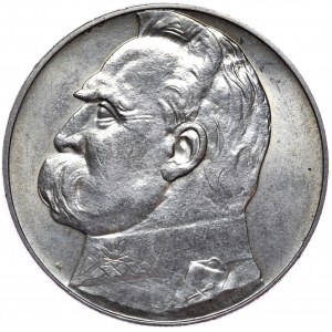 10 Zloty 1934 Piłsudski, Amtsadler