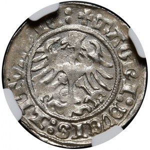 Sigismund I. der Alte, halber Pfennig 1512, Vilnius