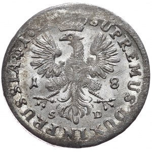 Prussia (principality), Frederick III, ort 1698-99 SD (widely spaced)