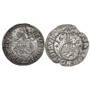 Pomoransko, groš 1616, Štetín, groš 1620, Darlowo - spolu 2 ks.