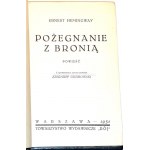 HEMINGWAY - POŻEGNANIE Z BRONIĄ wyd.1