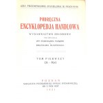 PODRĘCZNA ENCYKLOPEDIA HANDLOWA T. 1-3 wyd. 1931