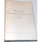 BUŁHAK- POLSKA W KRAJOBRAZIE I ZABYTKACH t.1-2 (komplet) wyd.1930 skóra