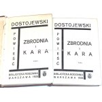 DOSTOJEWSKI - ZBRODNIA I KARA wyd. 1928r.