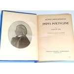 MICKIEWICZ - POETISCHE SCHRIFTEN. Vollständige, illustrierte Ausgabe