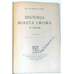 PAPÉE - HISTORJA MIASTA LWOWA wyd. 1924