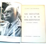 SKŁADKOWSKI - NICHT DAS LETZTE WORT DES ANGEKLAGTEN 1964.