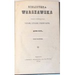 WARSAW LIBRARY 1841 vol.2 z.1