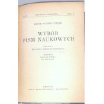 CYCERO- WYBÓR PISM NAUKOWYCH wyd. 1954