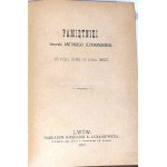 PAMIĘTNIKI JENERAŁA ANTONIEGO JEZIORORŃSKIEGO vyd. 1880