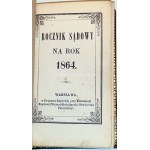 ROCZNIK SĄDOWY NA ROK 1864