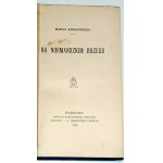KONOPNICKA - NA NORMANDZKIM BRZEGU wyd.1 z 1904r.